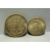 NEPAL 1968 & 1979 TEN 10 and FIFTY 50 RUPEES COINS . UNCIRCULATED
